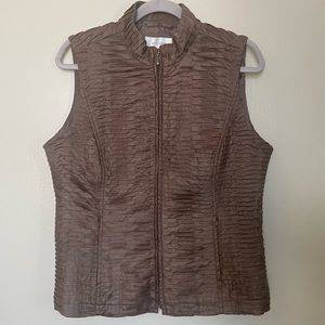 Erin London Texture Vest Jacket
